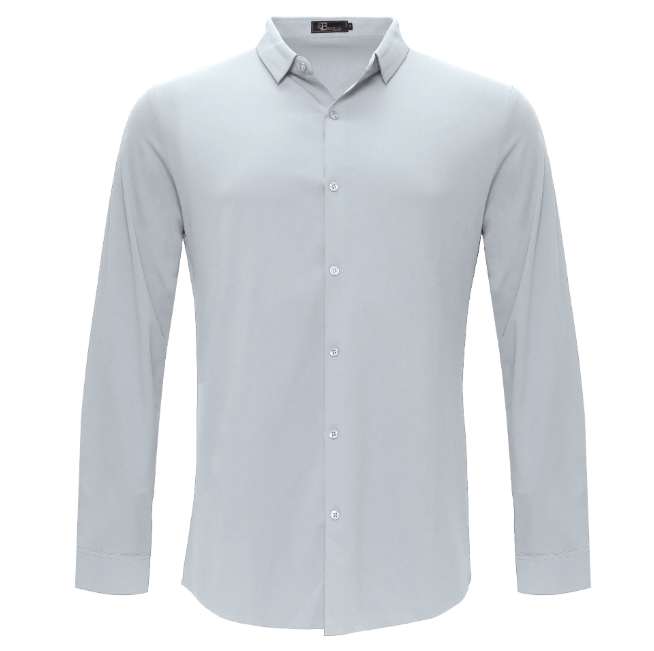  Barocco Barocco Ascend Stretch Shirt SILVER - SILVER - Bonton