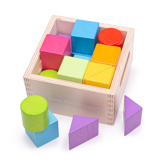 First Building Blocks by Bigjigs Toys US