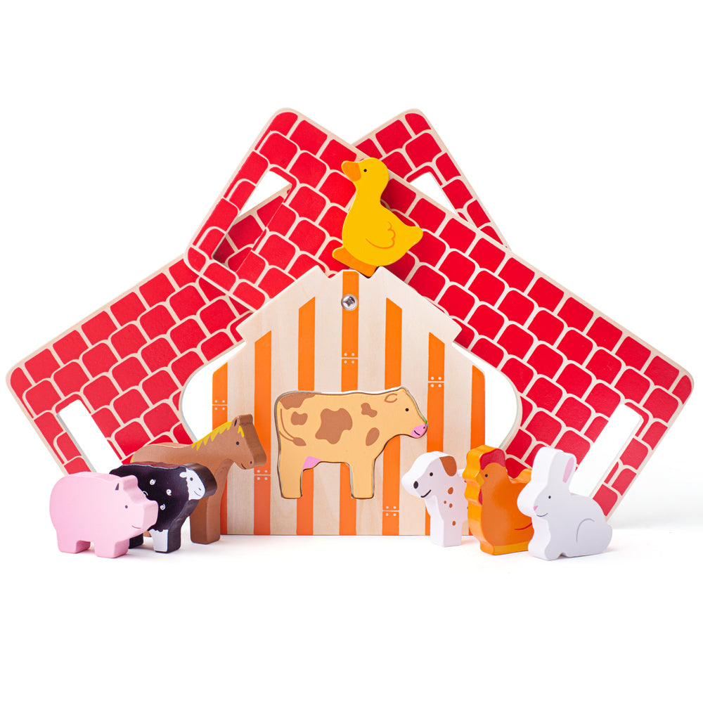  Bigjigs Toys Farmhouse Sorter by Bigjigs Toys US - Default Title - Bonton
