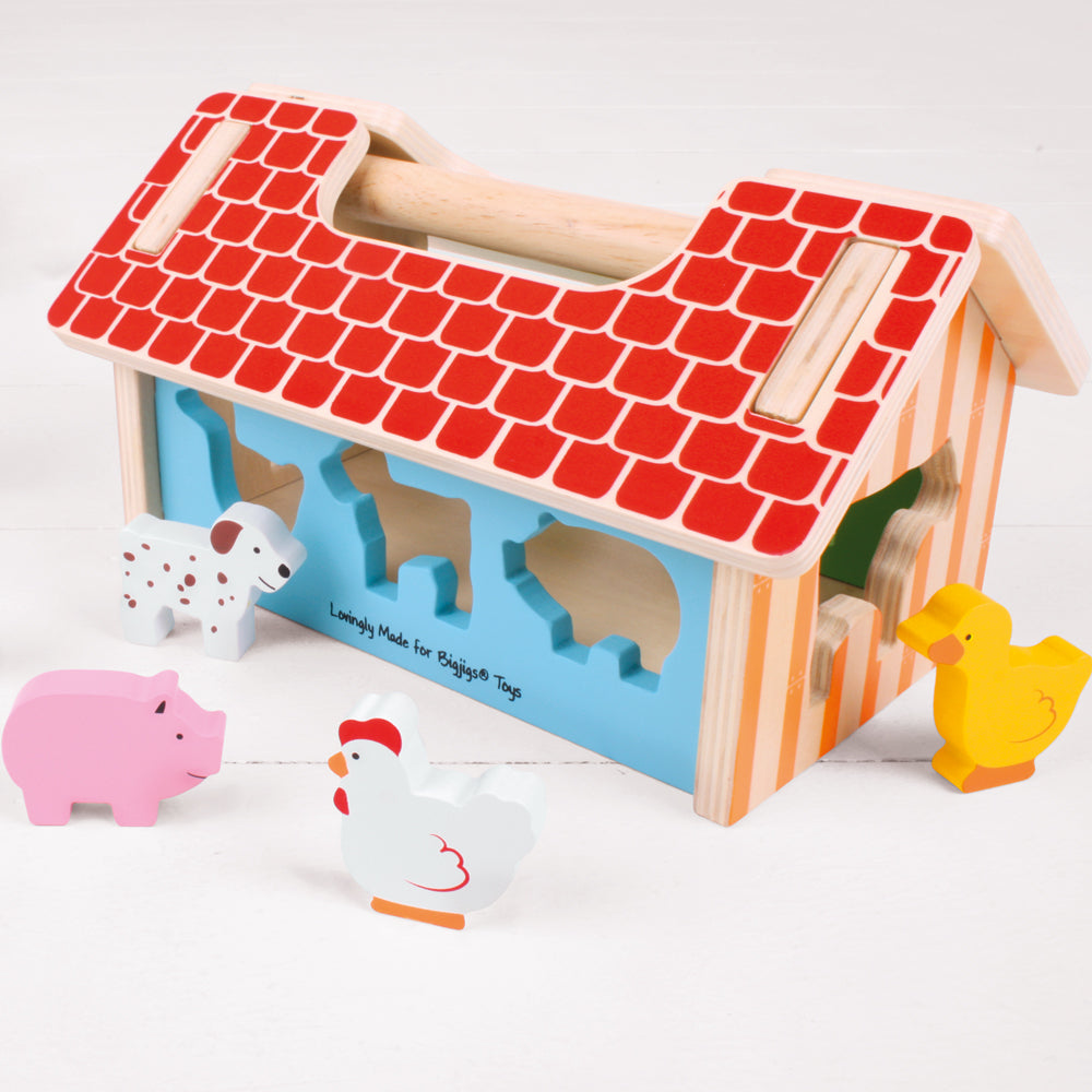  Bigjigs Toys Farmhouse Sorter by Bigjigs Toys US - Default Title - Bonton