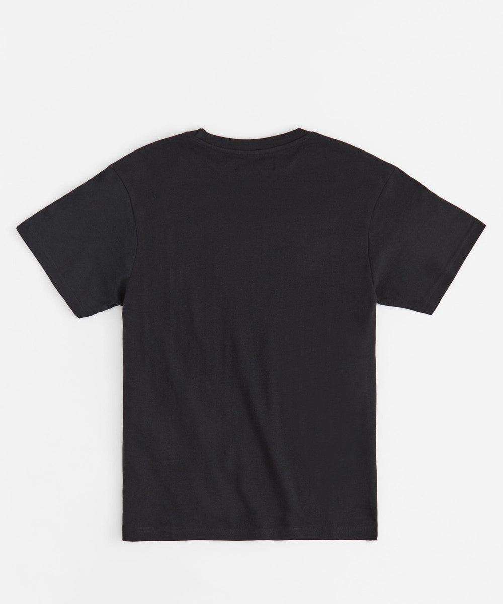  Reason Clothing Pablo Graffiti Applique Short Sleeve Tee - Black RTD - BLACK - Bonton