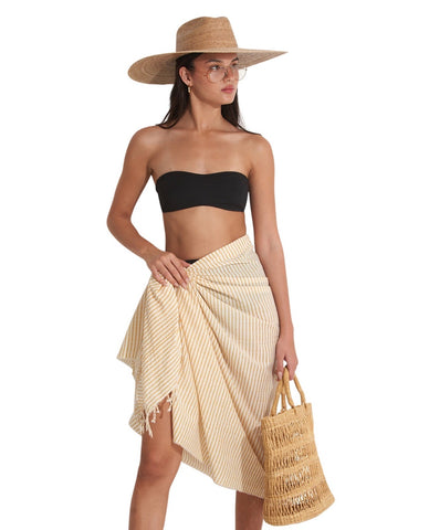 Smile Cover Up Sarong Wrap Skirt