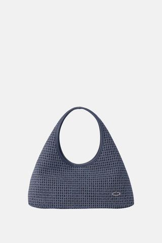 Waffle Canvas Women's Tote Bag - Navy / One Size