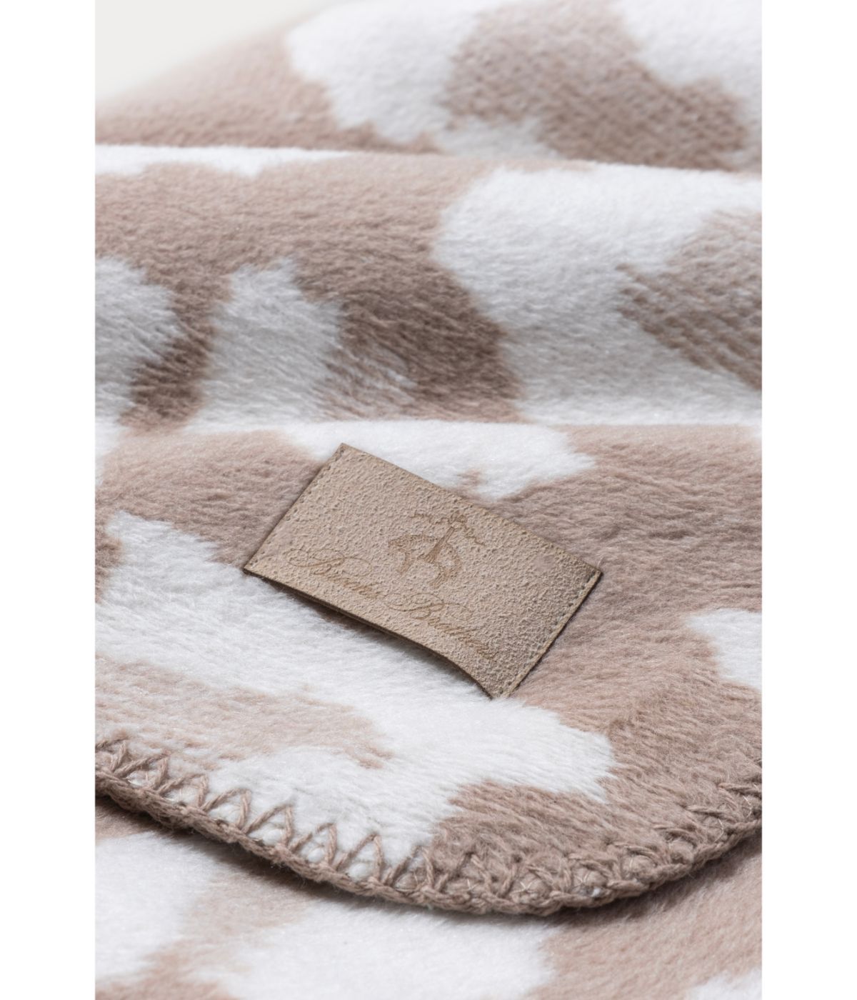  Brooks Brothers Leopard Throw Beige - Beige - Bonton