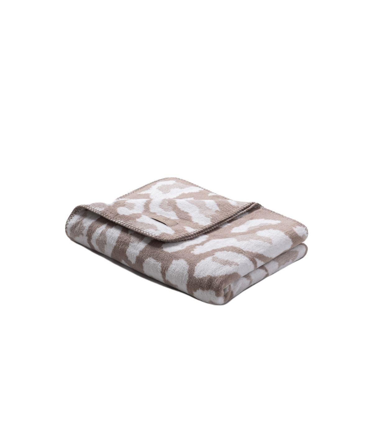  Brooks Brothers Leopard Throw Beige - Beige - Bonton