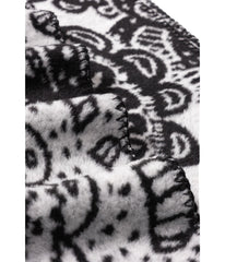 Brooks Brothers Paisley Throw White