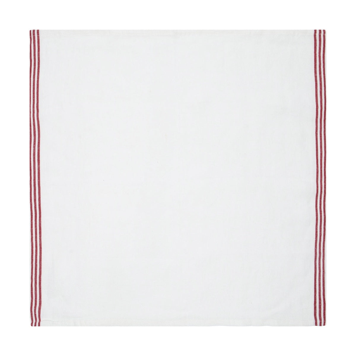  Caravan Alsace White Napkins 20x20 - Set of 4 - White & Blue - Bonton