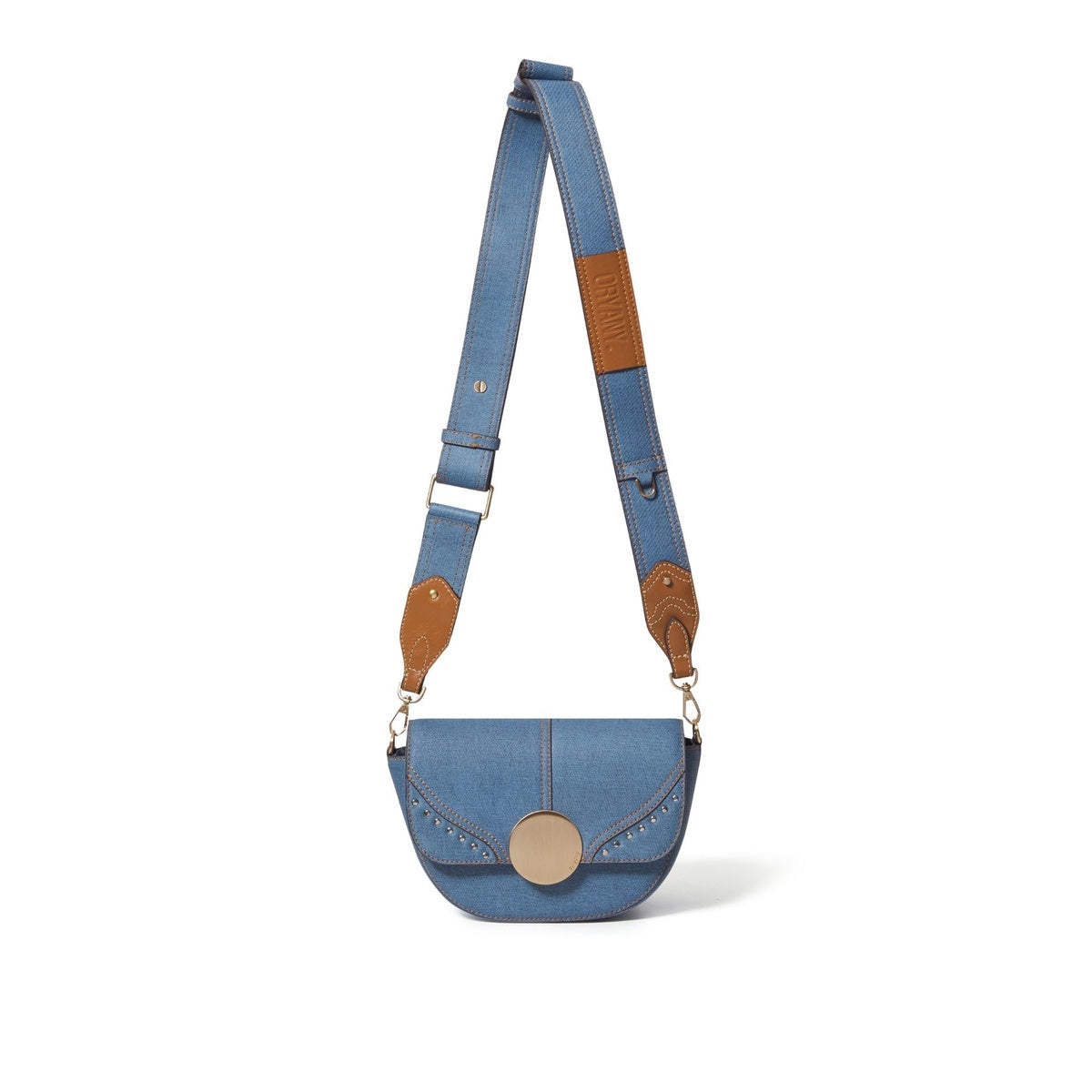  Oryany Lottie Denim Crossbody - Denim Blue - Bonton