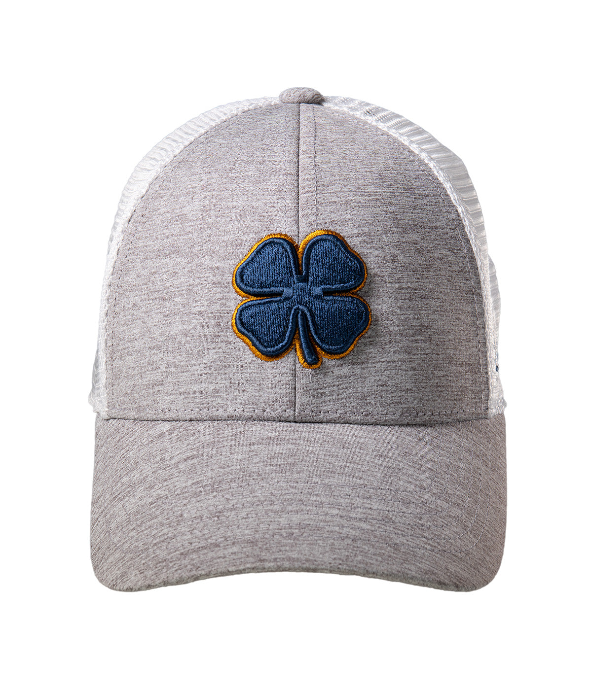  Black Clover Enterprises LLC Perfect Luck 11 Fitted Hat - Heather Grey / White Mesh - Bonton