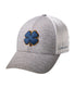  Black Clover Enterprises LLC Perfect Luck 11 Fitted Hat - Heather Grey / White Mesh - Bonton