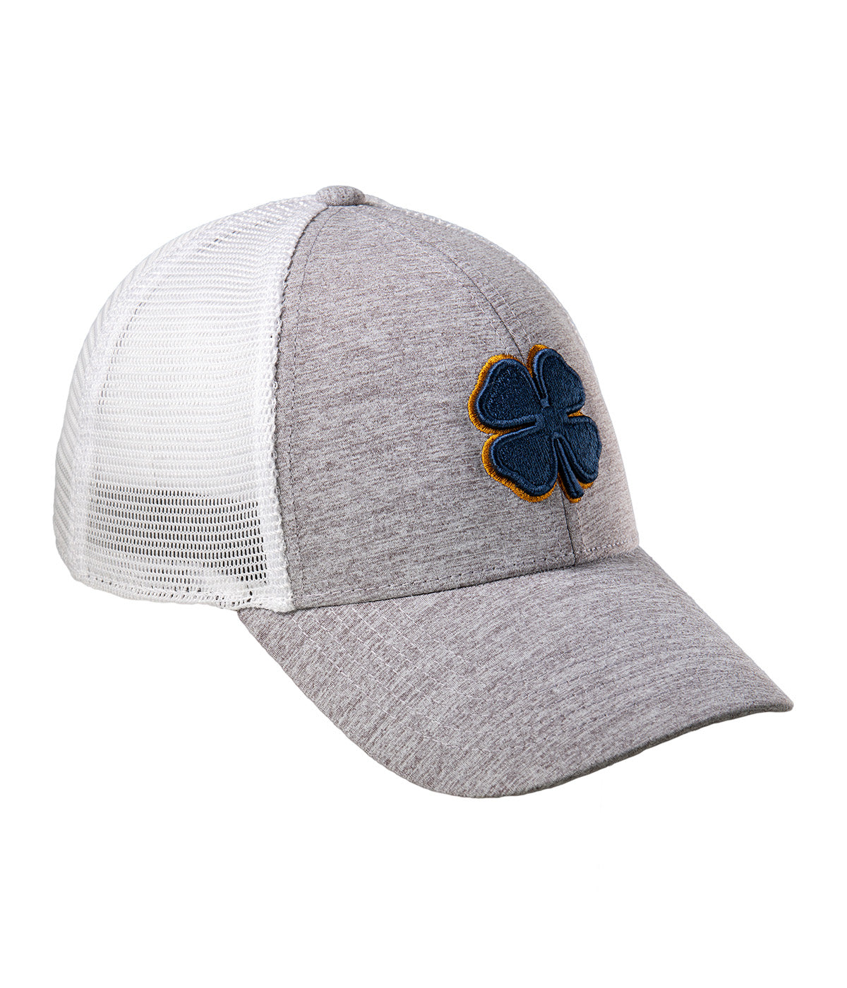  Black Clover Enterprises LLC Perfect Luck 11 Fitted Hat - Heather Grey / White Mesh - Bonton