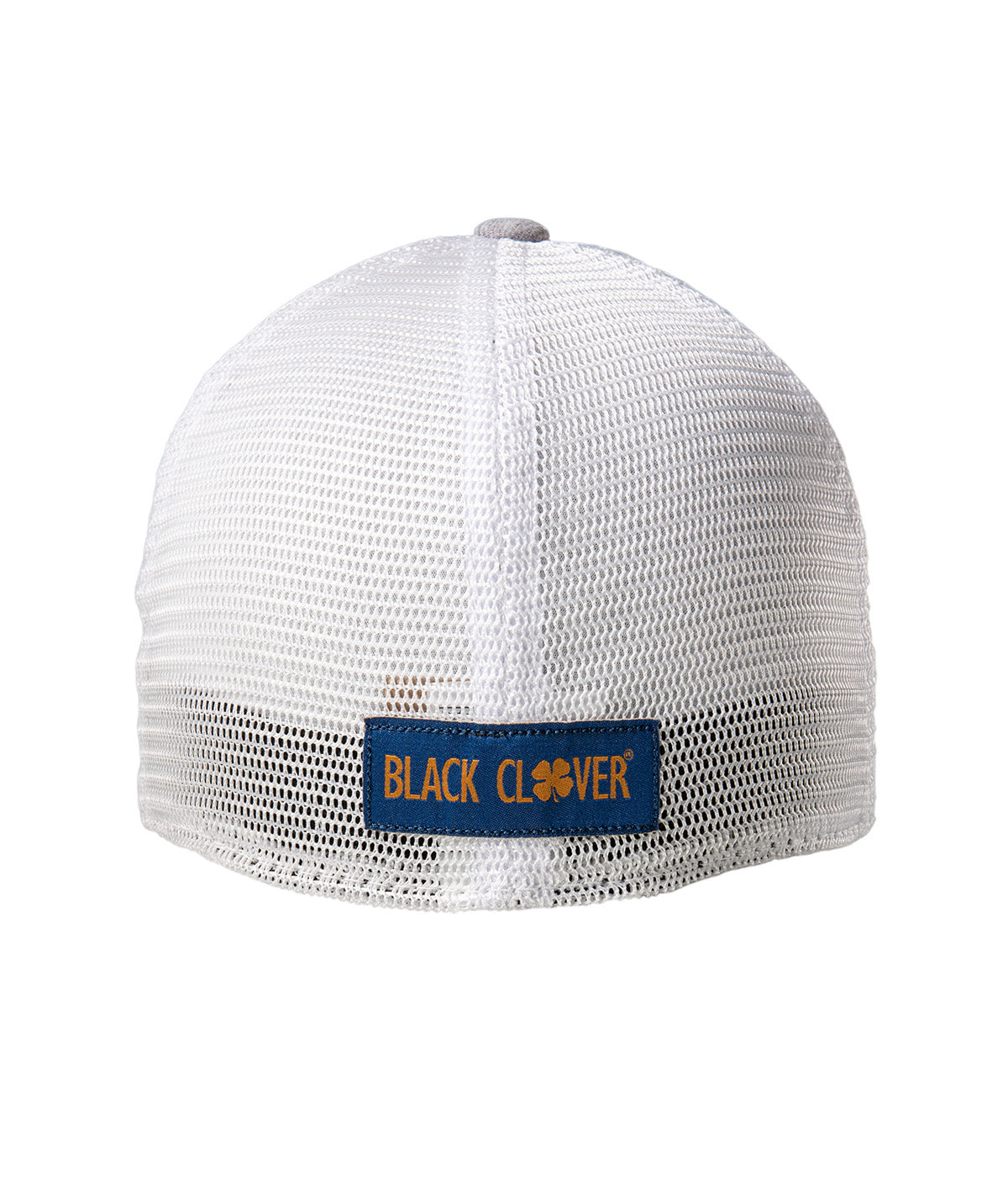  Black Clover Enterprises LLC Perfect Luck 11 Fitted Hat - Heather Grey / White Mesh - Bonton