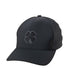  Black Clover Enterprises LLC Seamless Luck 2 Fitted Hat - Black / Black Clover Grey Trim - Bonton