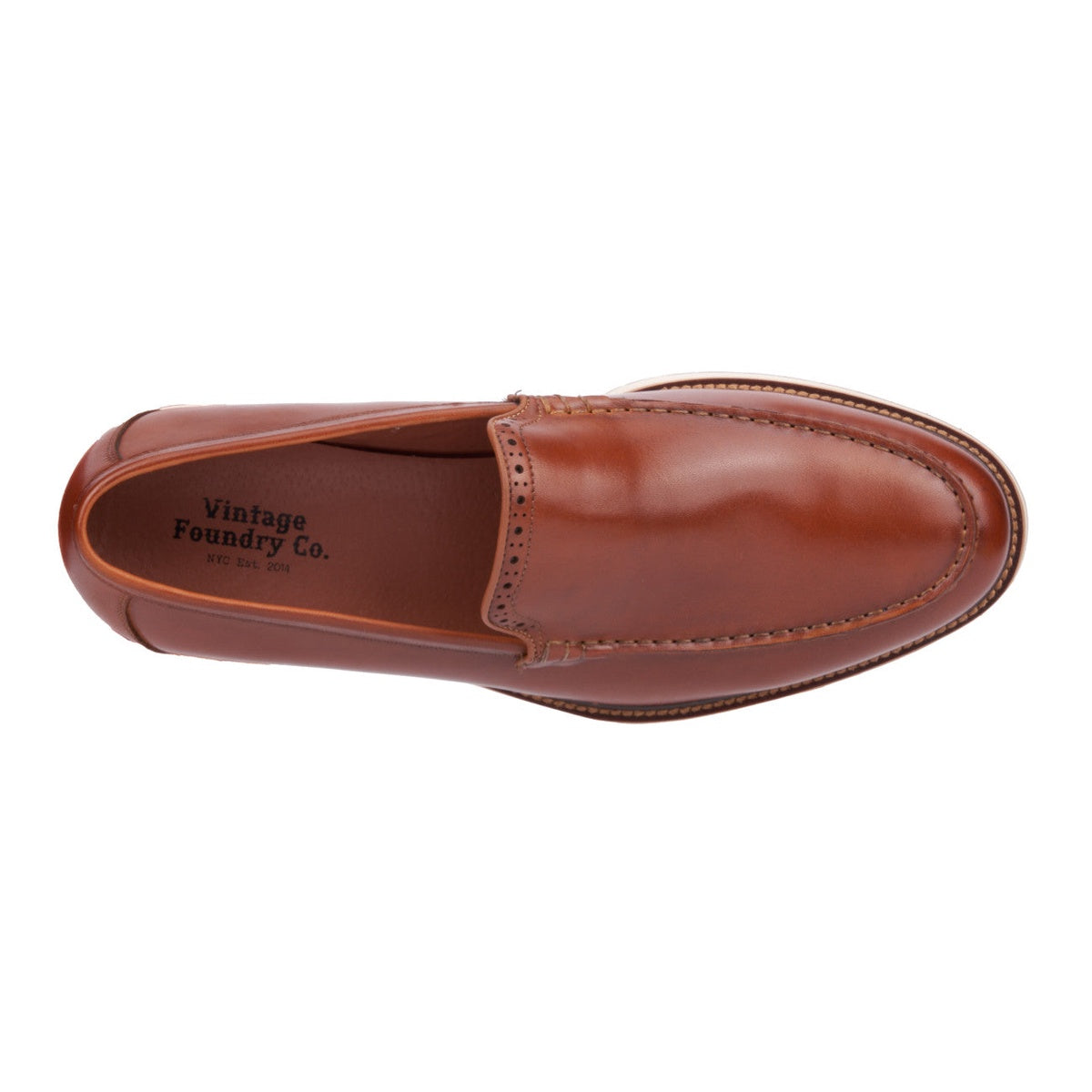  Vintage Foundry Co. Vintage Foundry Co. Men's Griffith Casual Loafers - COGNAC - Bonton