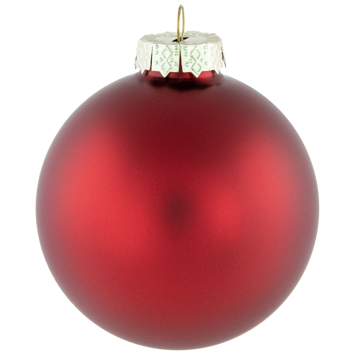  Northlight 96ct Shiny and Matte Red Glass Ball Christmas Ornaments 3.25 (80mm) - Default Title - Bonton
