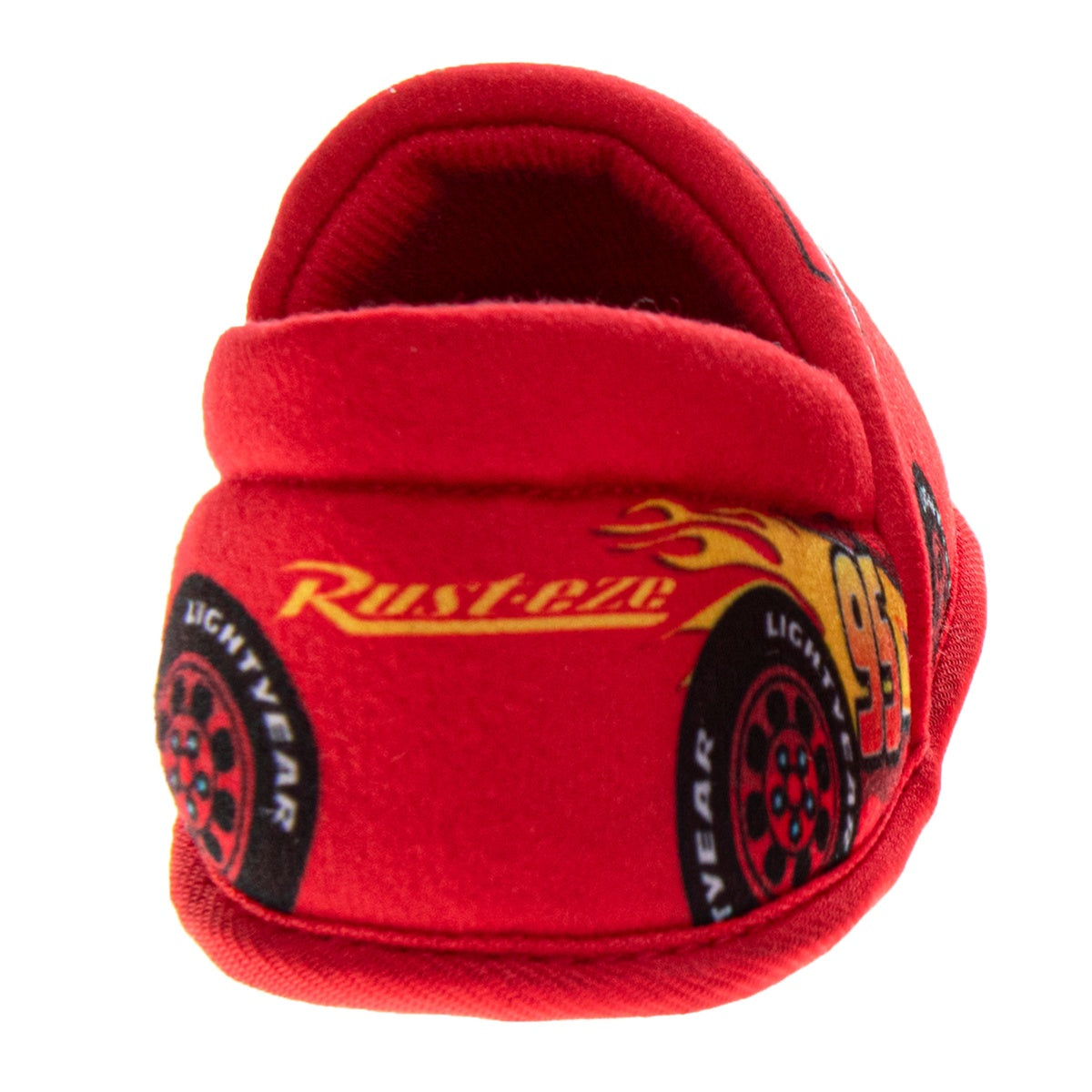  Josmo Disney Cars Boys Slippers Lightning Mcqueen Plush Warm Soft Aline Comfy Lightweight House Shoes (5-10 Toddler) - 5-6 - Bonton