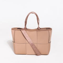 Icon Tote + Mini Icon Tote - Tan