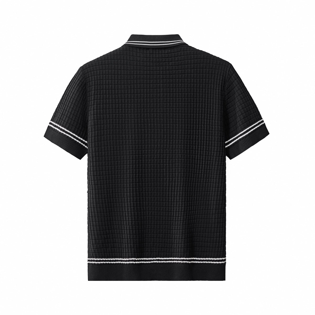  Barocco Refined Motion Polo BLACK - BLACK - Bonton