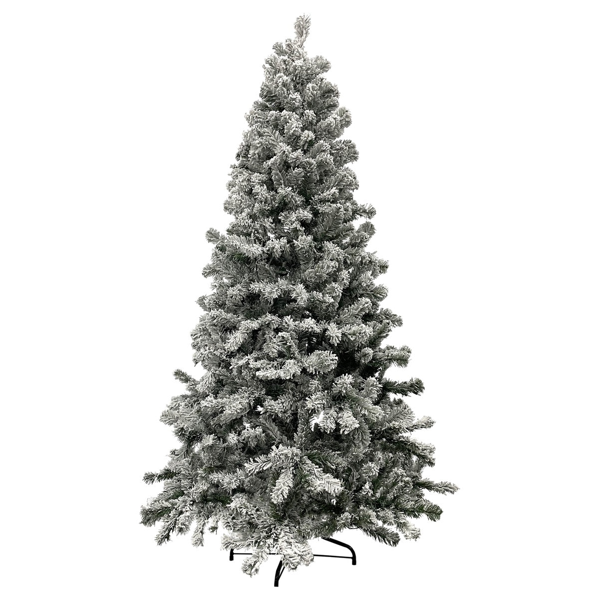  Northlight Medium Heavily Flocked Madison Pine Artificial Christmas Tree - 6.5' - Unlit - Default Title - Bonton