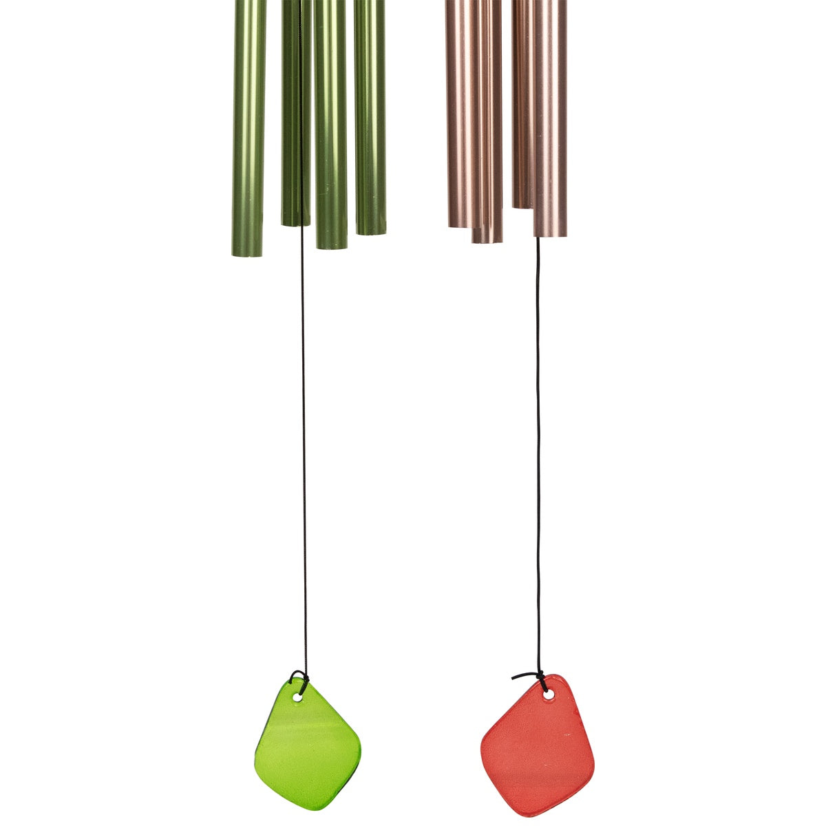  Northlight Pink and Green Bees Outdoor Garden Windchimes - 30