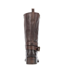 Vintage Foundry Co. Women's Philippa Mid Calf Boots Chocolate