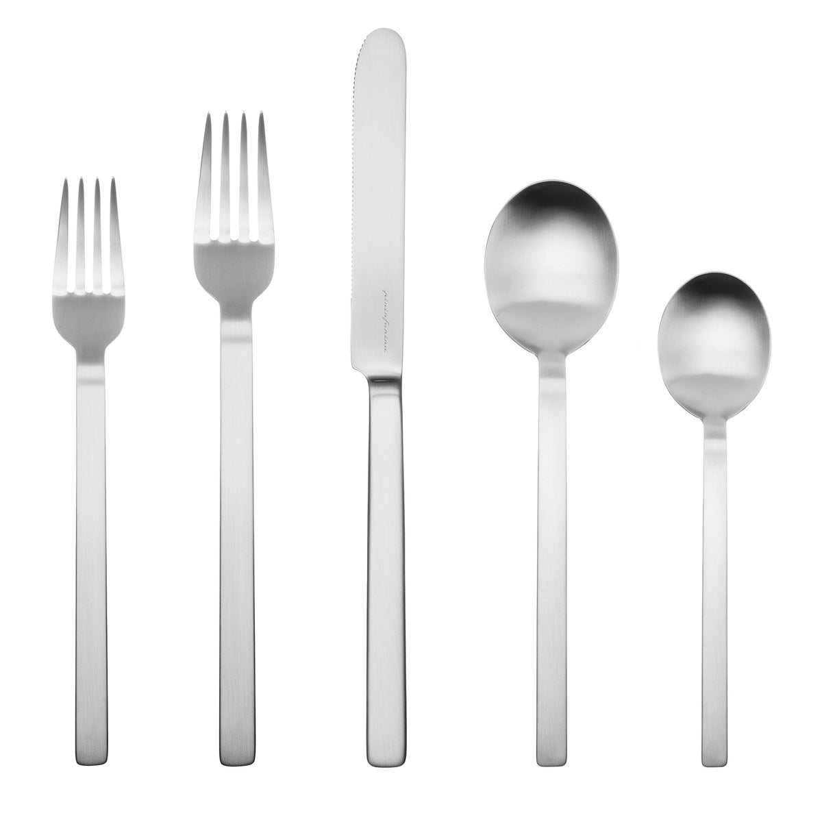  Mepra Stile by Pininarina Flatware Set - Ice Silver - Bonton