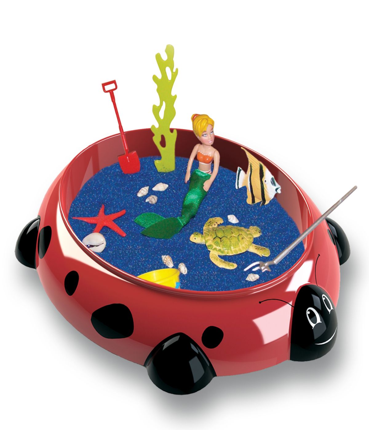  Sandbox Critters Tabletop Play Set - Ladybug Multi - Multi - Bonton