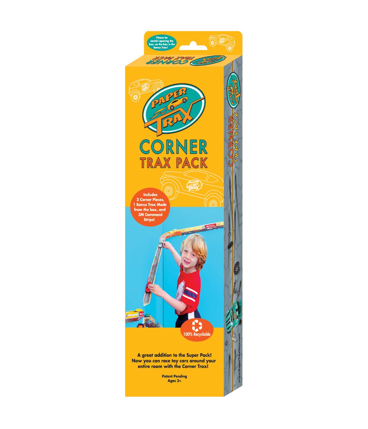  Paper Trax - Corner Trax Pack Multi - Multi - Bonton