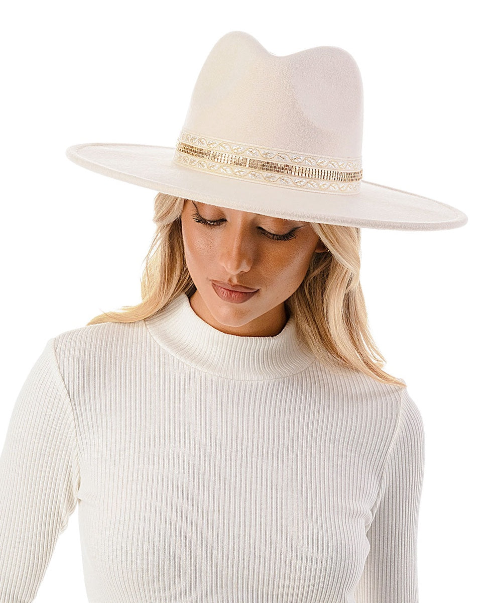  Marcus Adler The Aubrey Hat - Ivory - Bonton