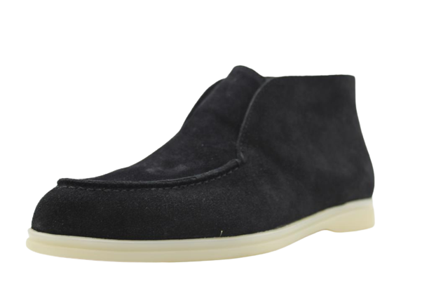  Alfonsi Torino Loafer Boot - Black - Bonton