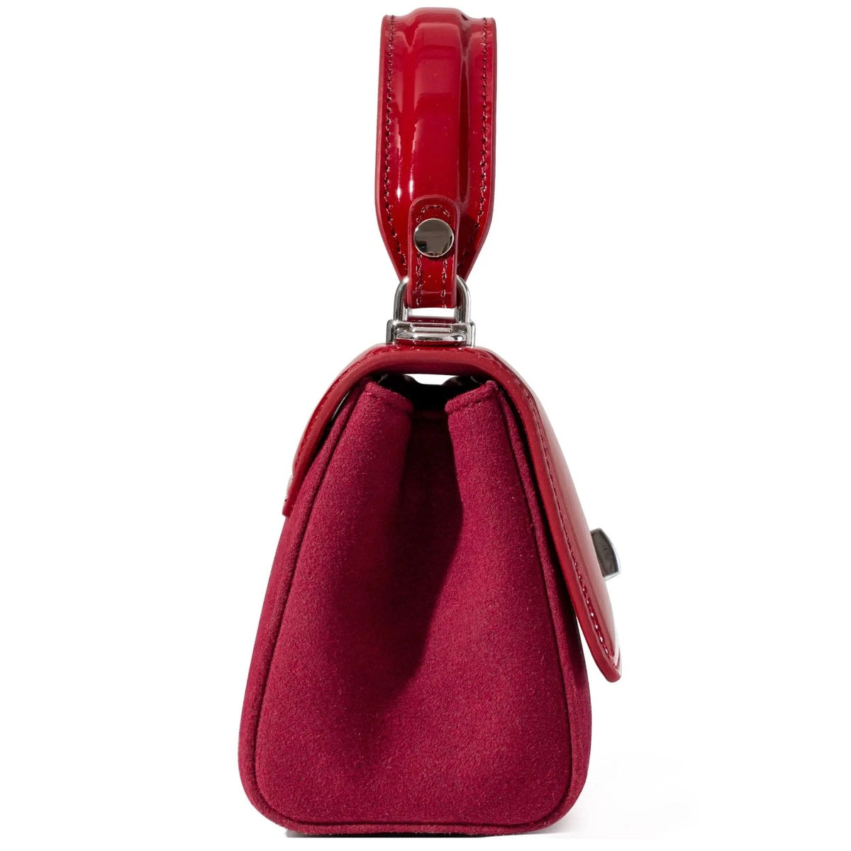  Jurgi Lili Bag - Red Patent & Suede - Red - Bonton