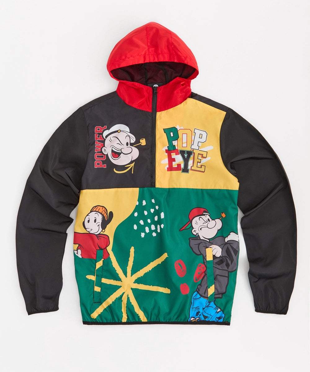  Reason Clothing Popeye Power Anorak Jacket - MULTI - Bonton
