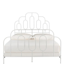 Paloma Metal Retro Bed White