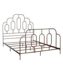 Paloma Metal Retro Bed Antique Bronze