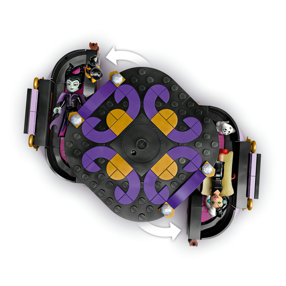  LEGO LEGO® ǀ Disney Villains Maleficent’s and Cruella De Vil’s Dresses 43262 - Disney - Bonton
