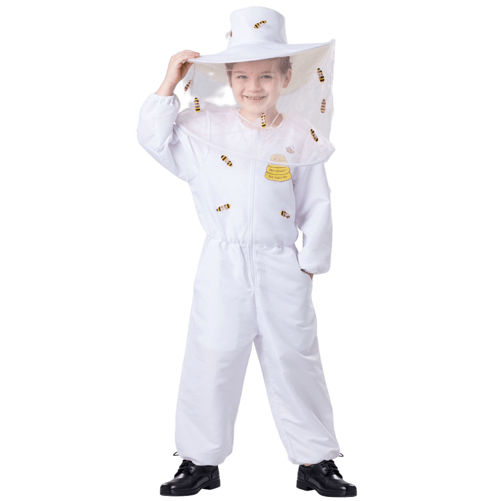  Dress Up America Beekeeper Costume - Kids by Dress Up America - Large (12-14) - Bonton