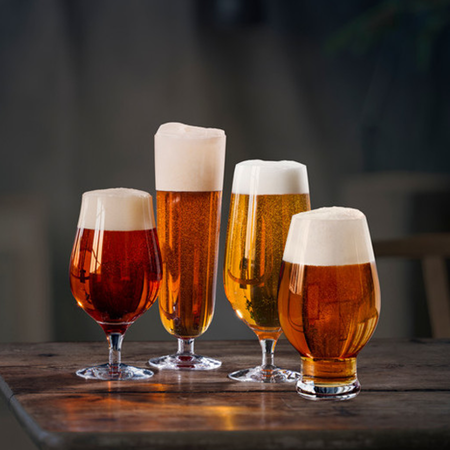  Orrefors Beer Taster 4 Piece Set - Clear - Bonton