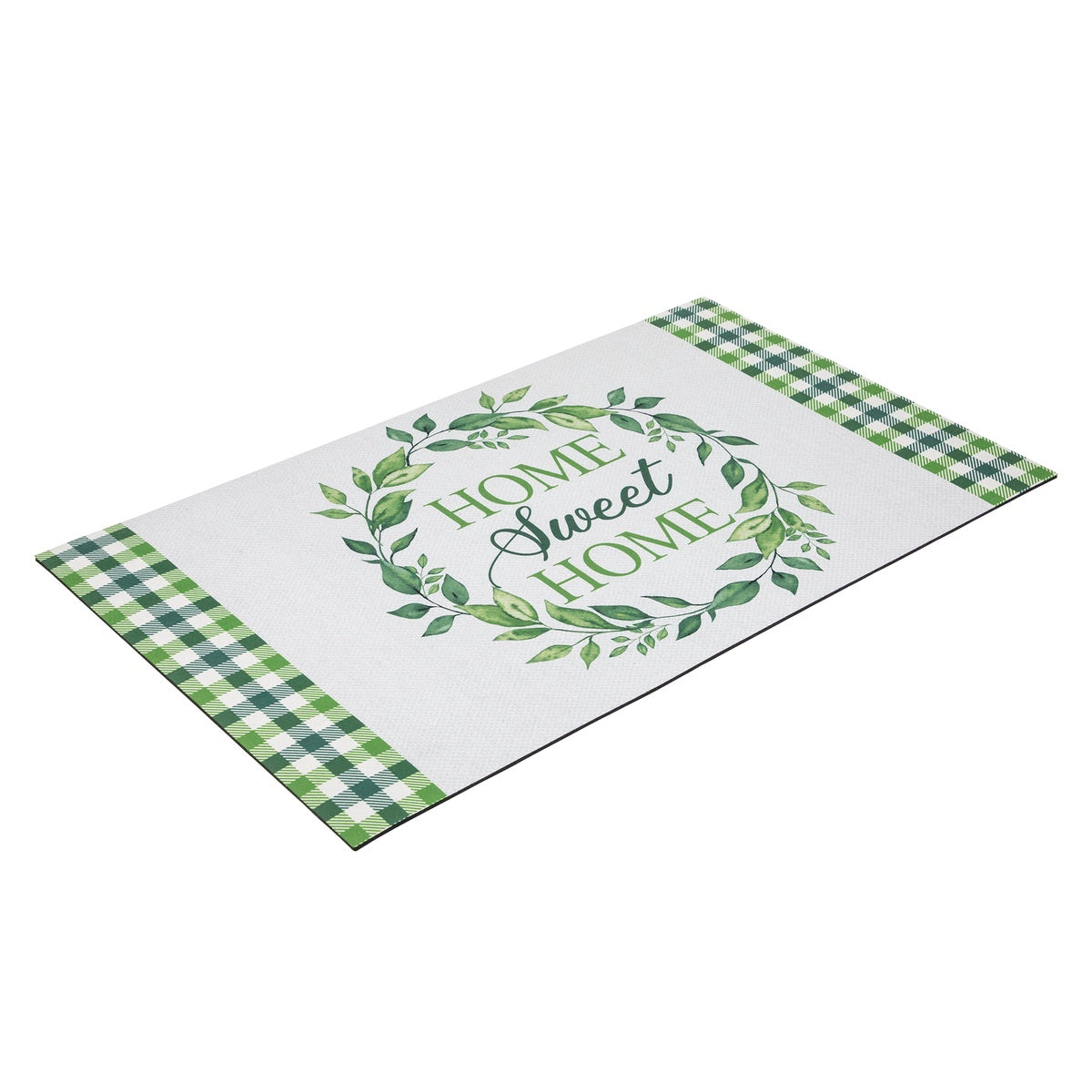  Northlight Home Sweet Home Gingham Doormat 18