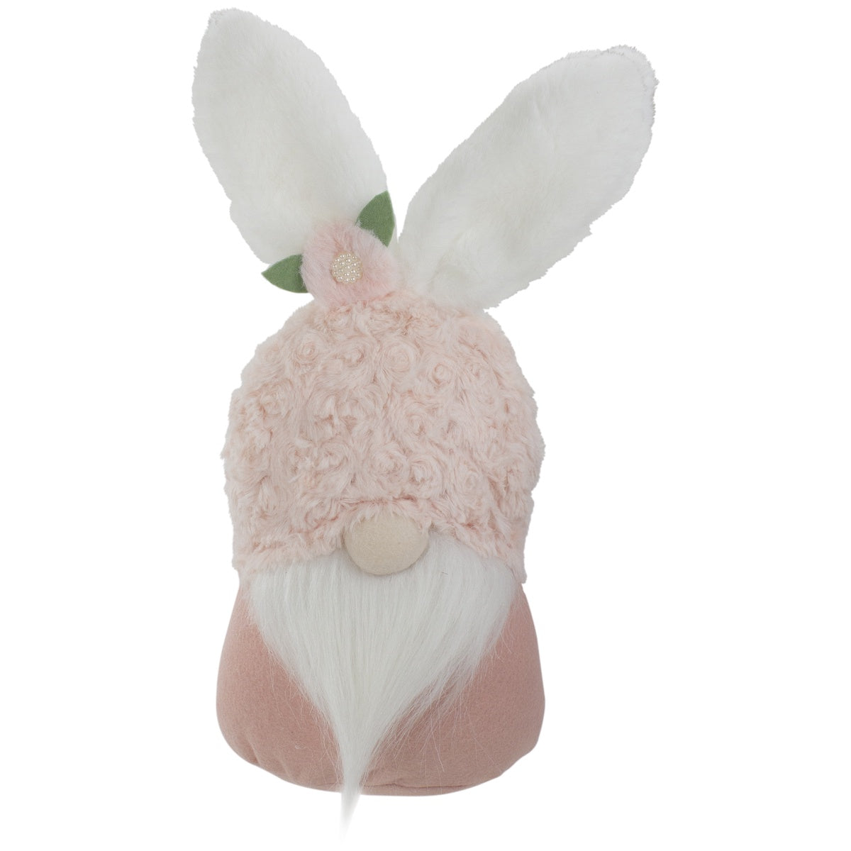  Northlight Easter and Spring Floral Gnome Head With Bunny Ears - 14