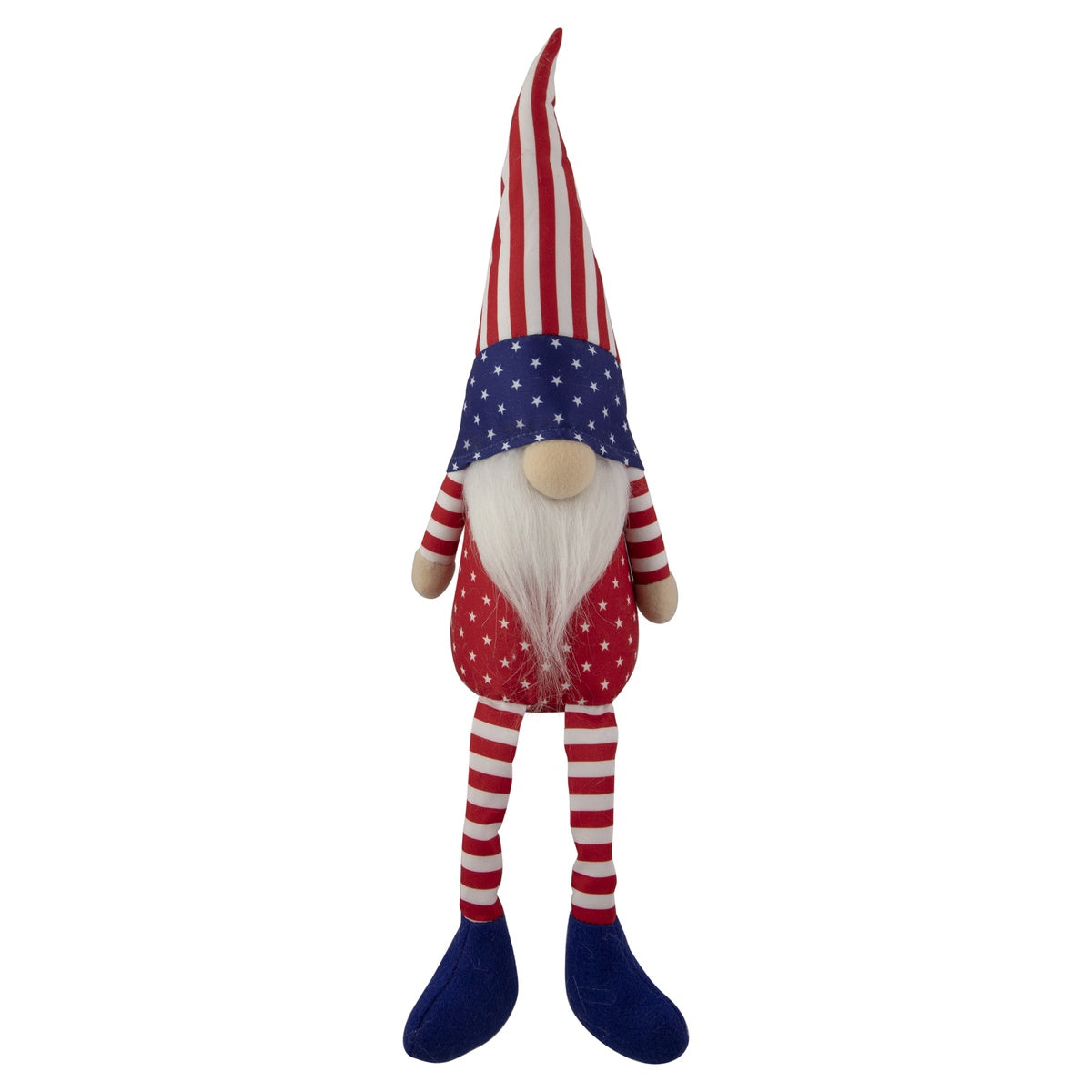  Northlight Stars and Stripes Patriotic Gnome Boy - 17.75