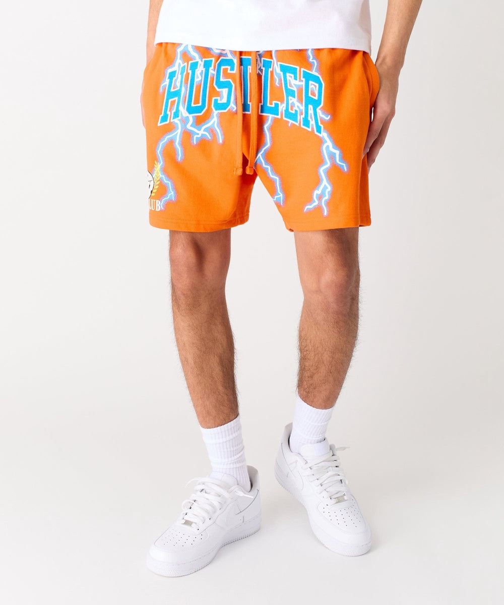  Reason Clothing Hustler Players Club Short - Salmon - SALMON - Bonton