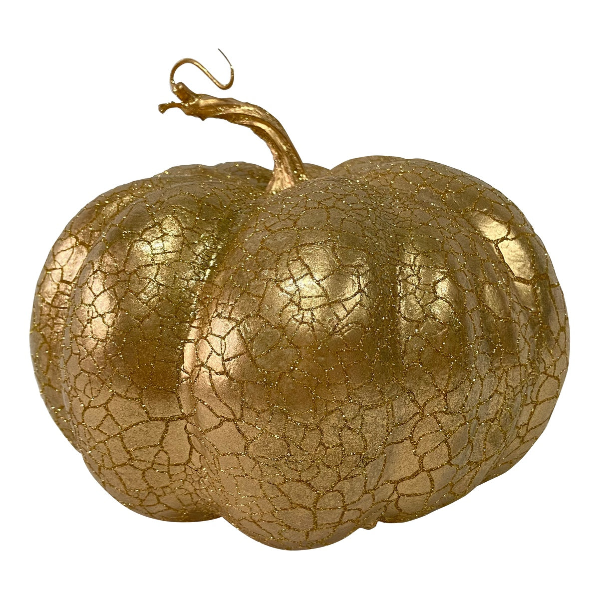  Northlight Crackled Fall Harvest Pumpkin Decoration - 7