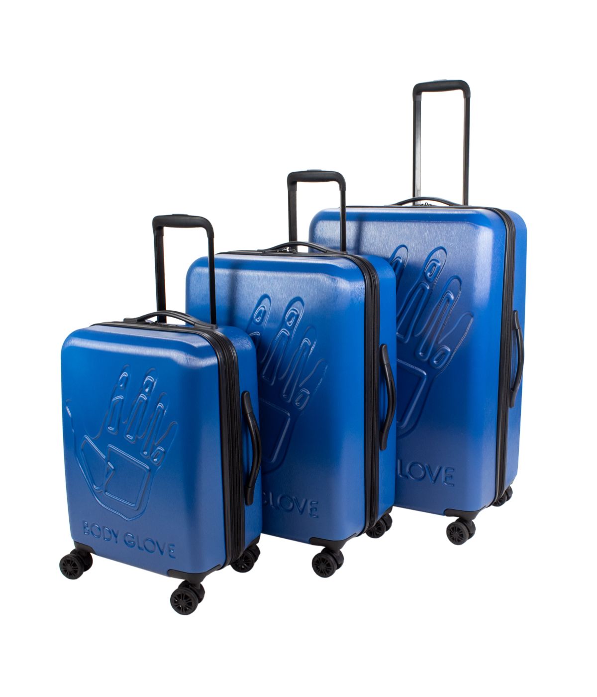  Body Glove Redondo 3-Piece Hardside Spinner Set - Northern Blue - Bonton