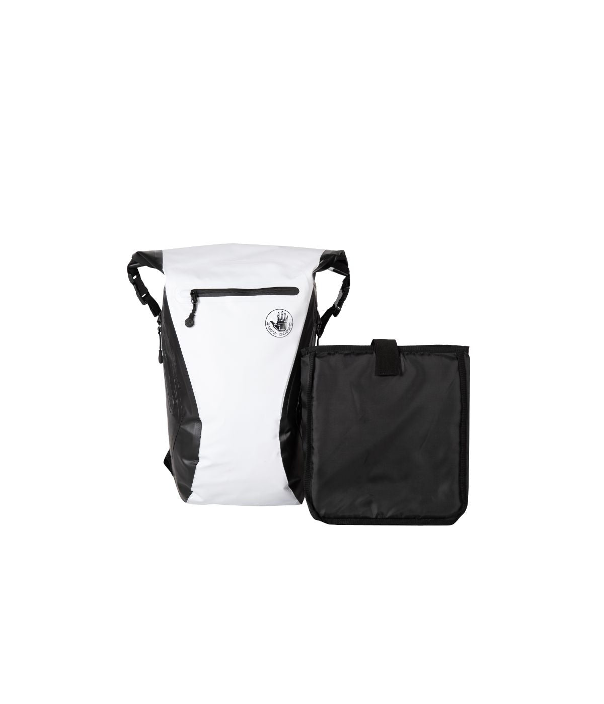  Body Glove Advenire Waterproof Vertical Roll-Top Backpack - White - White - Bonton