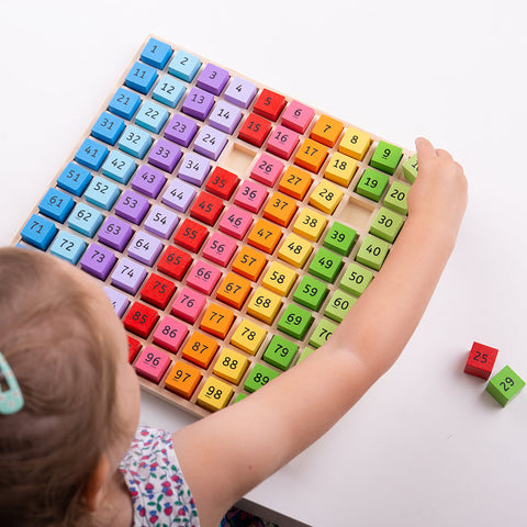 Number Tray by Bigjigs Toys US
