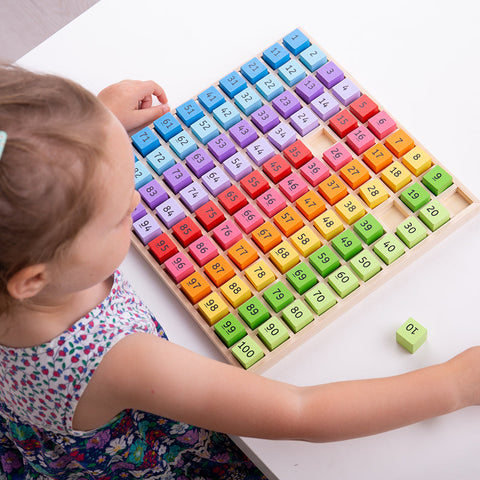 Number Tray by Bigjigs Toys US
