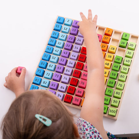 Number Tray by Bigjigs Toys US