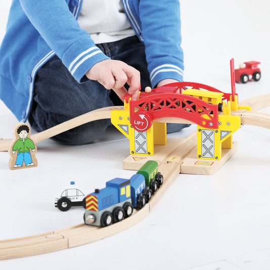 Lifting Bridge by Bigjigs Toys US