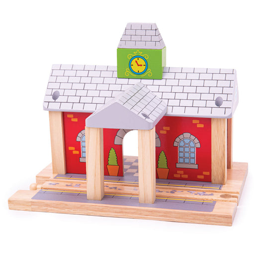 Railway Station by Bigjigs Toys US