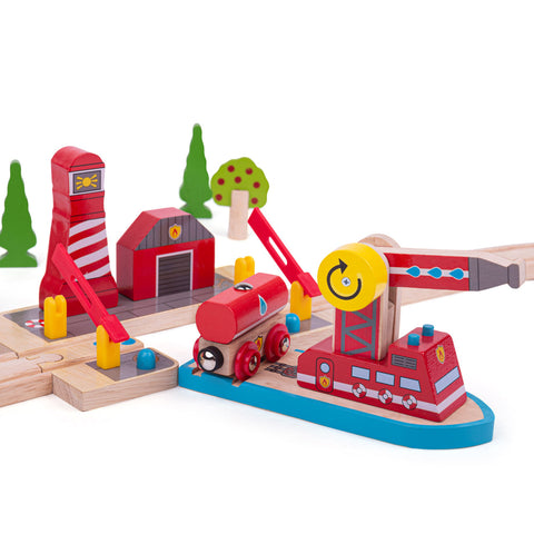 Fire Sea Rescue by Bigjigs Toys US